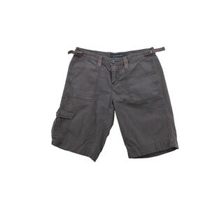y2k Calvin Klein Jeans Womens Size 4 Brown Cargo Bermuda Shorts Casual Travel
